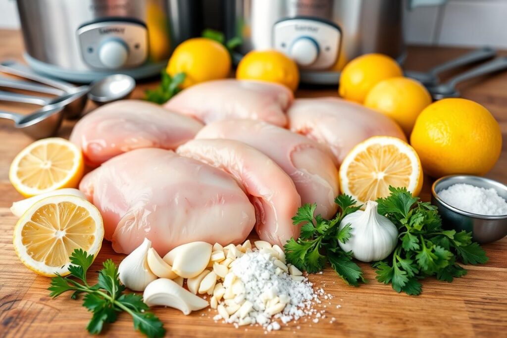 Crock Pot Creamy Lemon Garlic Butter Chicken Ingredients Crock Pot Creamy Lemon Garlic Butter Chicken Ingredients
