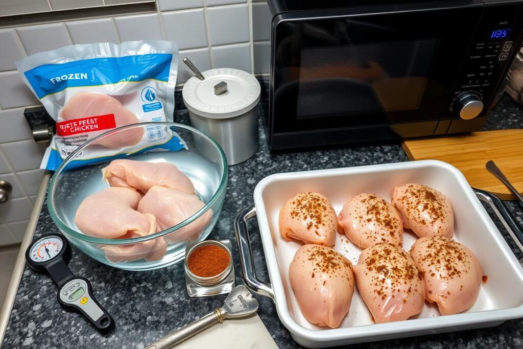 Frozen Chicken Preparation Methods