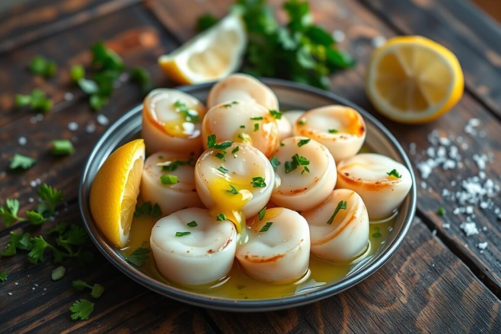 Garlic Butter Scallops Ingredients