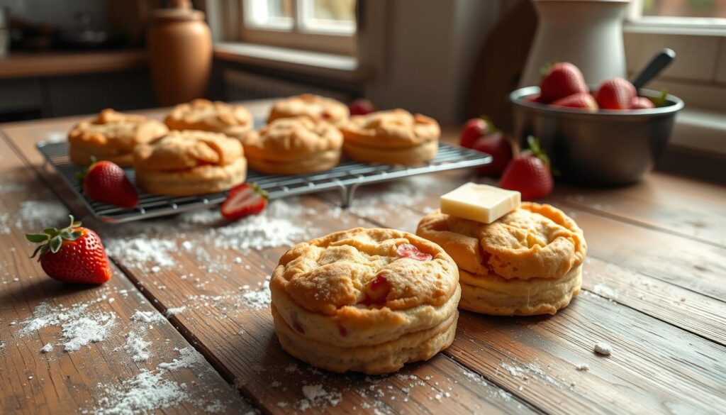Homemade Strawberry Biscuits Homemade Strawberry Biscuits