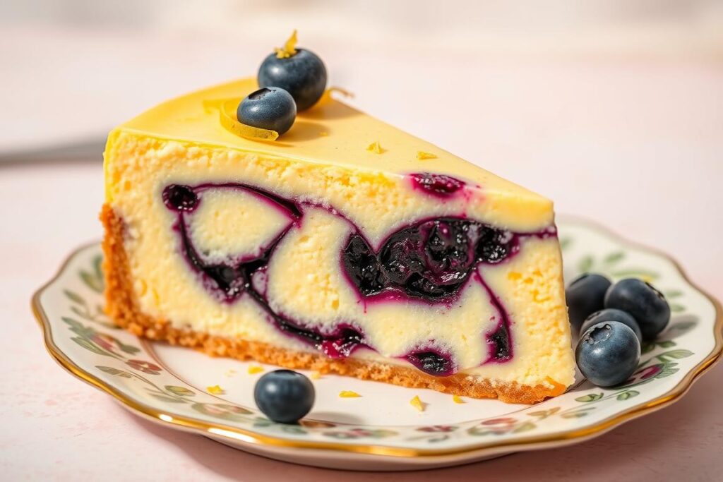 Lemon Blueberry Cheesecake Flavor Combination