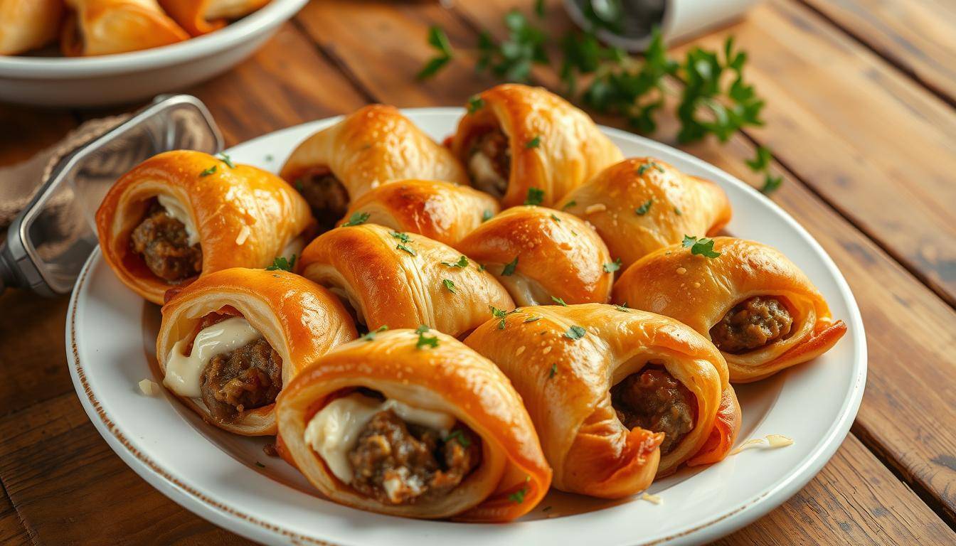 Sausage Cream Cheese Crescents