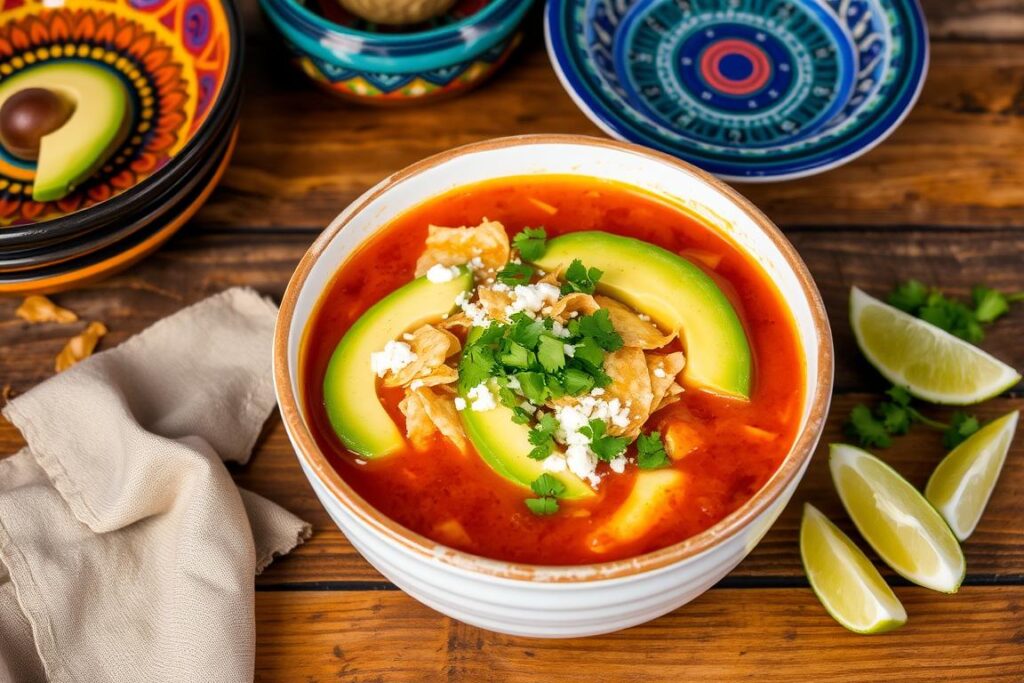 Tortilla Soup Garnishes