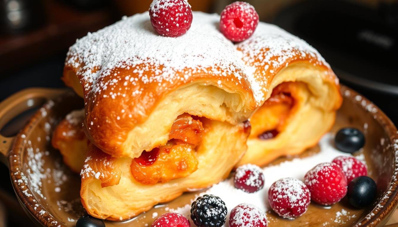 croissant french toast bake